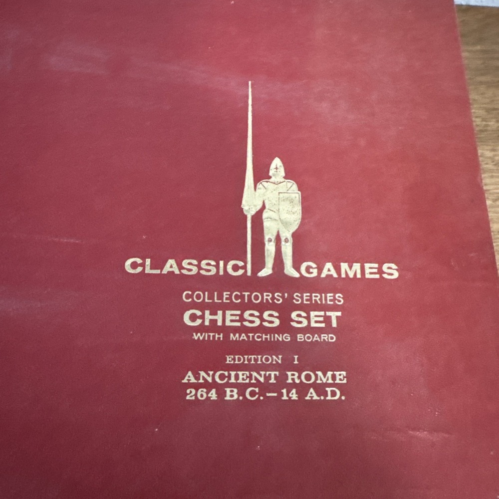 Classic Games Collector Series, Chest Set Edition 1 Ancient Rome 264BC-4AD